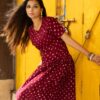 NOOR-E-MAROON DRESS